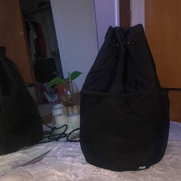 Bag from Pink in good condition/ black and 45 cm - Picture 1 of 2